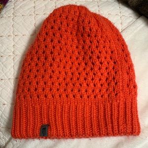 North face reversible knit beanie